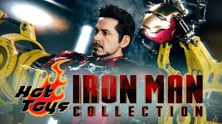 Iron Man Hot Toys DIECAST Sixth Scale Figure Collection [upl. by Layney528]