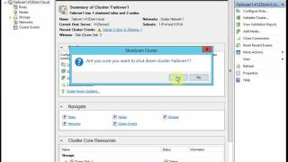 Failover Cluster Management basic [upl. by Lizzie]