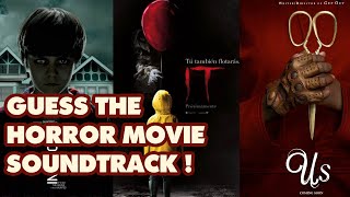 Horror Movie Theme Quiz  Movie Song Quiz [upl. by Eirrek]