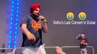 Sidhu Moose Wala’s Last Concert in Dubai An Unforgettable Night [upl. by Nawtna107]