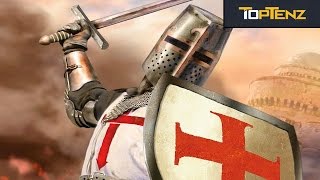 Top 10 FASCINATING Facts About the KNIGHTS TEMPLAR [upl. by Borgeson]