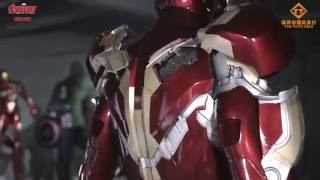 Incredible  11 Motorised Iron Man Armor mark 43 By The Toys Asia [upl. by Ardnosal]