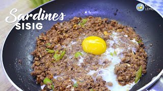 SARDINAS SISIG EASY ULAM RECIPE Easy to Cook Ulam using Canned Sardines [upl. by Dibrin]