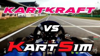 KartKraft vs KartSim [upl. by Aicela]