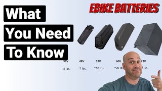 e bike BATTERIES EXPLAINED [upl. by Hook]