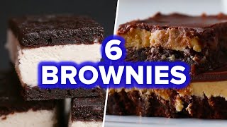 6 Creative Brownie Recipes [upl. by Marsiella]