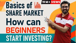 Stock Market For Beginners  How can Beginners Start Investing in Share Market  Hindi [upl. by Red]