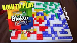 BLOKUS  How to Play and Game Review  ToyPlayTV [upl. by Oderfodog]