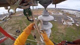 Insulator Changeout On HStructure NLC [upl. by Woody442]