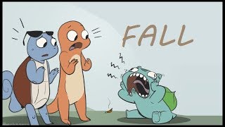 Lil Char and the Gang  Fall Pokemon Comic Dubs [upl. by Maxa]