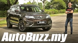 Proton X70 18 Turbo Premium 2WD SUV Review  AutoBuzzmy [upl. by Stokes770]