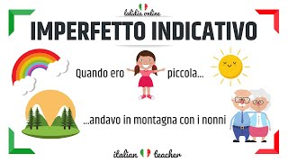 IMPERFETTO INDICATIVO  VERBS  Italian for Beginners [upl. by Einhpad]