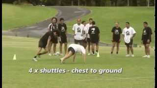 NZRL Fundamentals  Conditioning Drills [upl. by Swen]