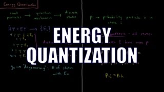 Chemical Thermodynamics 21  Energy Quantization [upl. by Lytton]