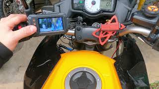 Blueskysea A12 Motorcycle Dash Cam [upl. by Ainotna]