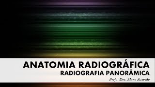 Anatomia radiografica Estruturas anatômicas em radiografia panorâmica [upl. by Lednew]