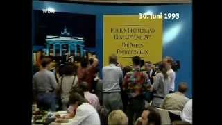 Neue Postleitzahlen 171993  Tagesschau [upl. by Igal]