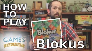 How to play Blokus  Games Explained [upl. by Ahsilla]