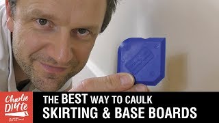 How to Caulk Skirting Boards amp Base Boards [upl. by Akinam]