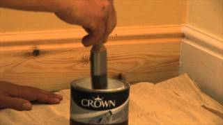 How to Prime and Undercoat Wood Skirting [upl. by Goulette]