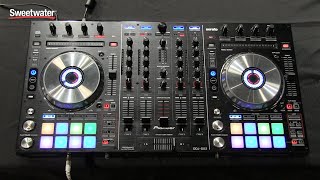 Pioneer DJ DDJSX2 Serato DJ Controller Overview  Sweetwater Sound [upl. by Sidwohl35]