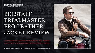 Belstaff Trialmaster Pro leather jacket review [upl. by Fonsie]