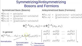 3 Second Quantization  Course on Quantum ManyBody Physics [upl. by Aicaca106]