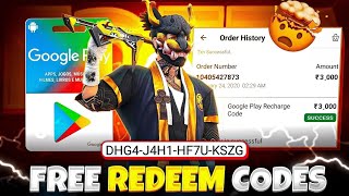 Free Redeem Code 💎 Free Fire Redeem Code Today 🔥😱 2000₹ Free Redeem Code😎 redeemcode [upl. by Hannad]