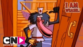 The Sorcerers a Dentist  I Am Weasel  Cartoon Network [upl. by Ardella213]