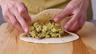 Easy Breakfast Burritos  Pillsbury Recipe [upl. by Anora]