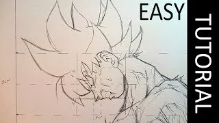 HOW TO DRAW GOKU  EASY InDepth Guide [upl. by Eeralih553]