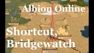 Albion Online  Caerleon to Bridgewatch fast almost safely [upl. by Sellma]