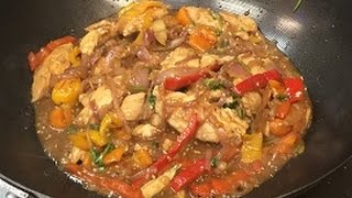 How To Make Hoisin Chicken StirFry [upl. by Prendergast]