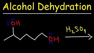 Alcohol Dehydration Reaction Mechanism With H2SO4 [upl. by Ule]