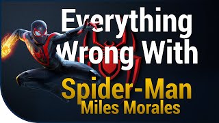 GAME SINS  Everything Wrong With Marvels Spider Man Miles Morales [upl. by Namzzaj]