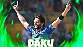 Shahid Afridi unforgettable sixes  Shahid Afridi x Daku [upl. by Achorn]