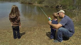 KIDS FISHING  A FEW TIPS amp TRICKS [upl. by Nessnaj553]