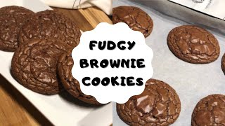 Best Fudgy Brownie Cookies  Easy Recipe [upl. by Esinnej181]