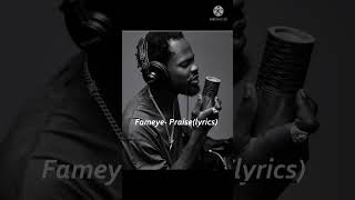 Fameye Praiselyrics [upl. by Einehpets]