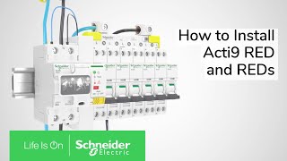 How to Install New Acti9 RED and REDs  Schneider Electric Support [upl. by Stouffer]