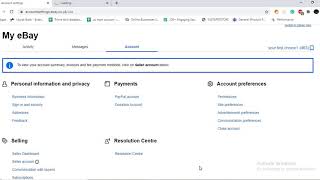 Full overview on How to verify eBay account and do initial account settings properly [upl. by Natfa843]