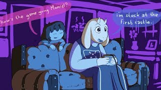 Frisk Teaching Toriel Video Games Undertale Comic amp Animation Dub Compilation [upl. by Photima929]