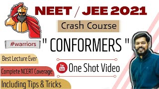 crash course neet।jeemain।2021। Conformational Isomerism । tricks [upl. by Naxela]