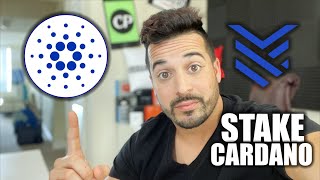 How To Easily Stake Cardano ADA  Yoroi Wallet Tutorial [upl. by Cherian]