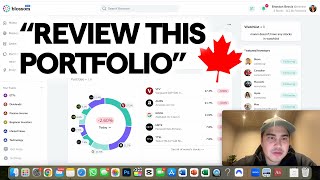 30Minute Portfolio Reviews  REAL Canadian Investor Portfolios on Blossom App [upl. by Dieterich]