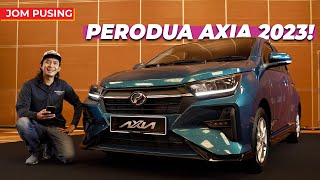 PERODUA AXIA 2023 NIII [upl. by Ellirehs]