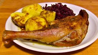 WeihnachtsgansGänsebraten für SinglesGänsebrustGänsekeule statt ganzer Weihnachtsgans [upl. by Otreblanauj]