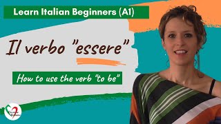 14 Learn Italian Beginners A1 How to use the verb “essere” “to be” [upl. by Atineg]