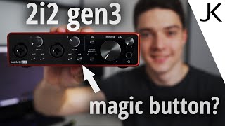 Focusrite Scarlett 2i2 gen3 REVIEW Air Mode Better than gen2 [upl. by Oilla]