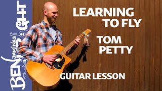 Learning to Fly  Tom Petty  Guitar Lesson [upl. by Boehike151]